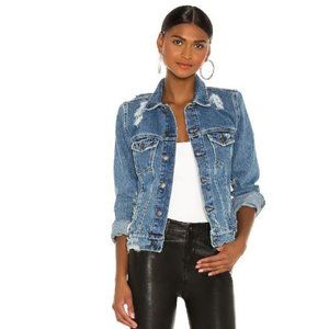 Retrofete Karina Distressed Denim Jacket